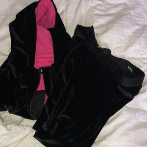 Hudson velour sweat suit